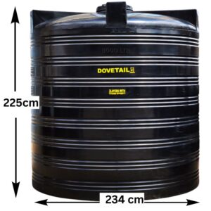 8000L Dovetail Water Tank