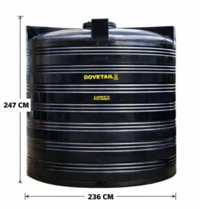 Dovetail 10,000L Water Tank