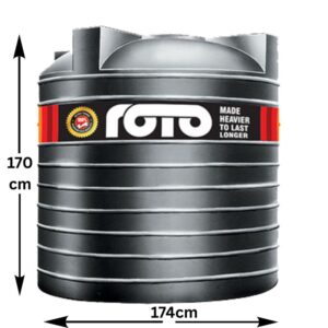 4,000L Roto Short Watertank
